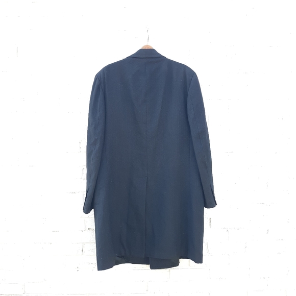 Vintage Hart Schaffner Marx Wool Trench Coat - Picture 8 of 8